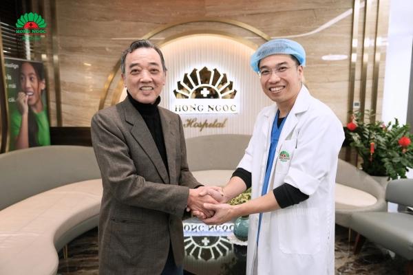 U70 hạnh phúc khi tìm lại niềm vui trọn vẹn trong từng bữa cơm nhà sau trồng răng Implant